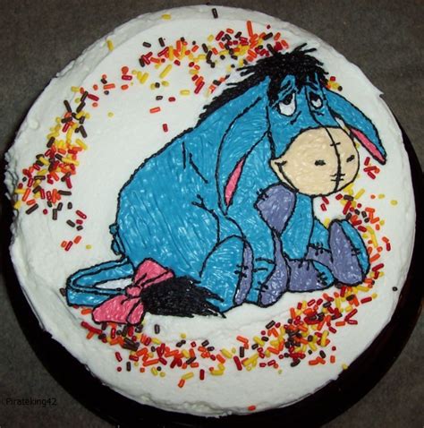 Eeyore Cake by pirateking42 on DeviantArt