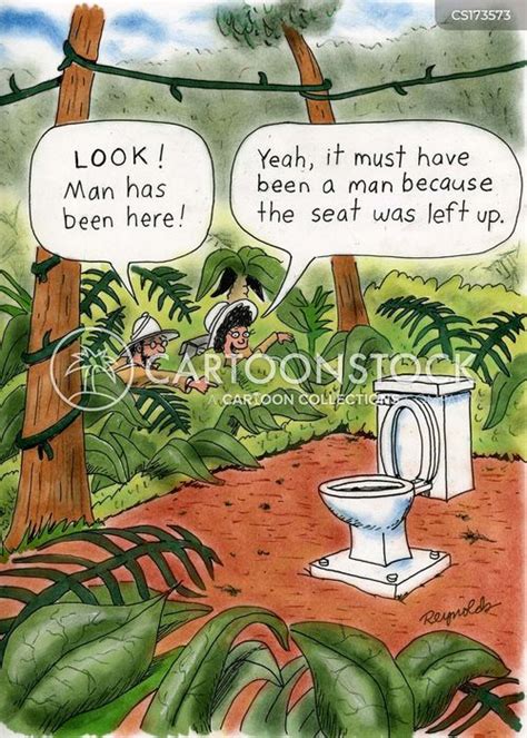 Toilet Seat Cartoons and Comics - funny pictures from CartoonStock