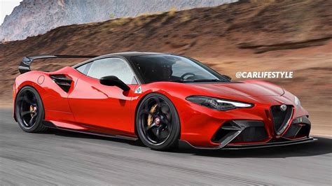 Alfa Romeo Giulia GTAm Reimagined In Mid-Engine Supercar Rendering