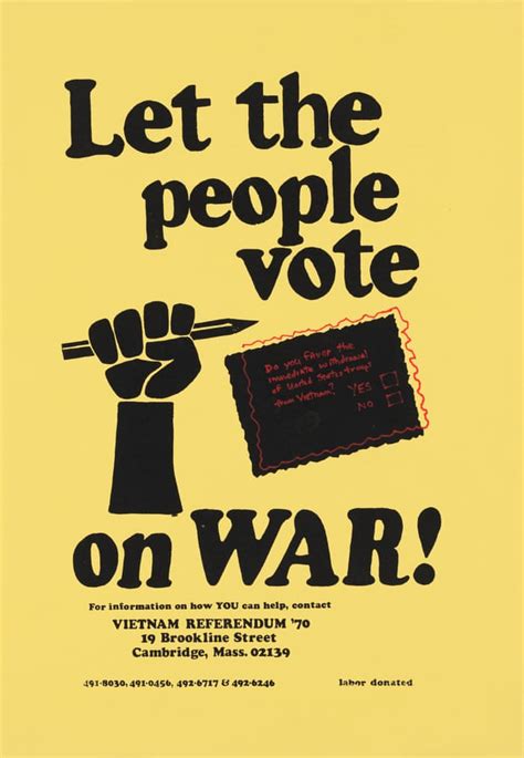 Vote on War: Protest Art – The Arts in New York City (2020)