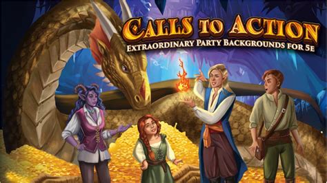 Kickstart Your New TTRPG With ‘Calls To Action: Extraordinary Party Backgrounds For 5e’ – COMICON