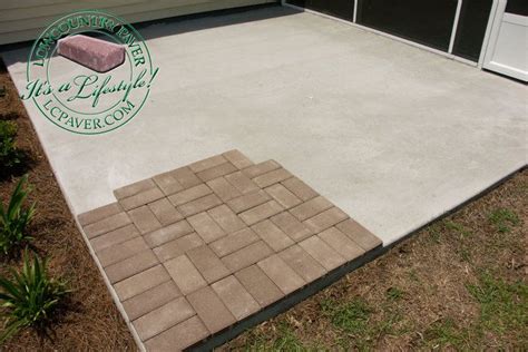 Thin Pavers - Lowcountry Paver | Concrete slab patio, Diy patio pavers, Pavers over concrete