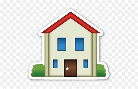 House Building - Emoji Casa - Free Transparent PNG Clipart Images Download