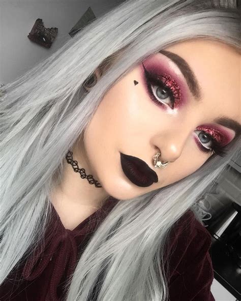 Pin by Brooke on Makeup | Goth makeup, Witchy makeup, Gothic makeup