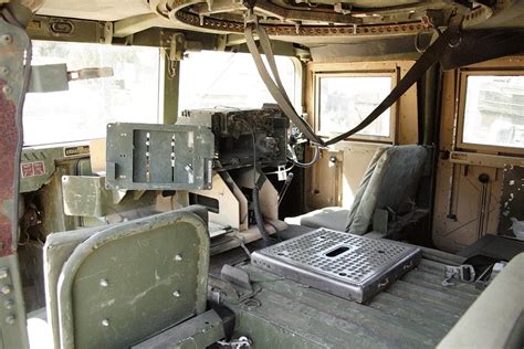 Military humvee interior photos