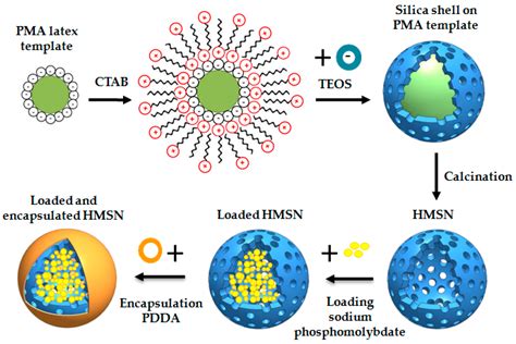 Nanomaterials | Free Full-Text | Synthesis and Characterization of Hollow Mesoporous Silica ...