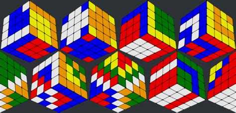 4x4 Rubik's Cube Patterns and Algorithms