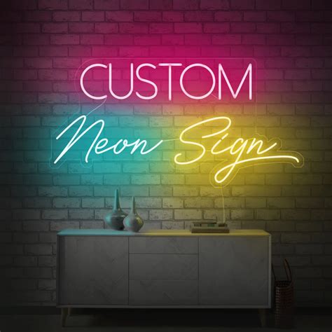 Custom Create Your LED Neon Sign – MakeNeonSign | Neon signs, Custom neon signs, Neon light signs