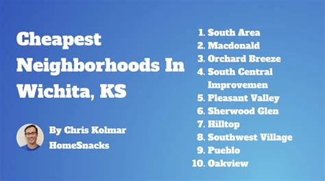 10 Cheapest Wichita, KS Neighborhoods To Live In [2024] | HomeSnacks