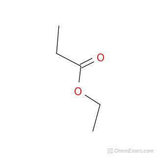 ETHYL PROPIONATE Structure - C5H10O2 - Over 100 million chemical ...