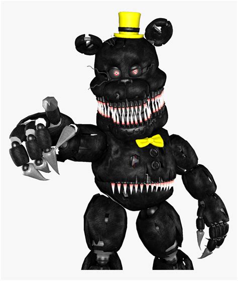 Papercraft Fnaf 4 Nightmare Freddy - Five Nights At Freddy S 4 Fredbear ...