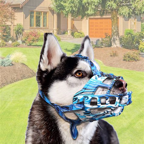 Handmade Dog Muzzle Basket Breathable Soft Dog Muzzle is Use for ...