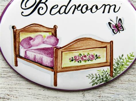 Custom Bedroom Door Sign Bedroom Door Plaque Guest Room | Etsy