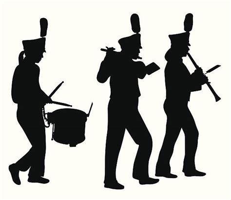 Royalty Free Marching Band Silhouette Clip Art, Vector Images & Illustrations - iStock