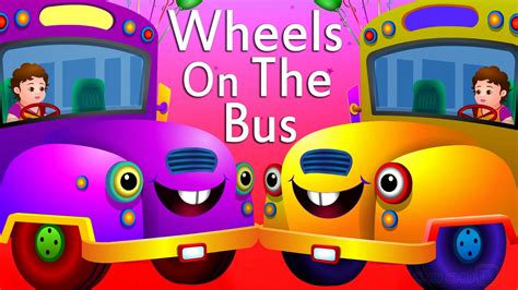 Wheels On The Bus- English Nursery Rhyme - Kids Videos