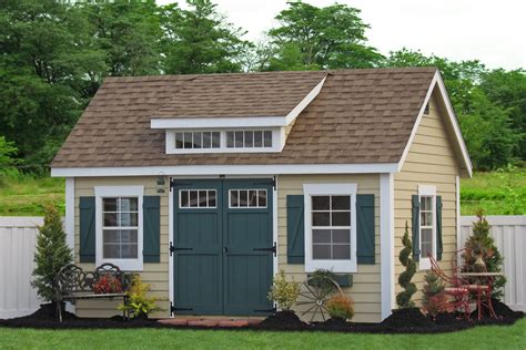 10x14 Premier Garden Shed with Dormer - Traditional - Shed - Philadelphia - by Sheds Unlimited ...