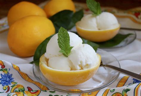 Lemon Gelato Ice Cream Recipe | Deporecipe.co