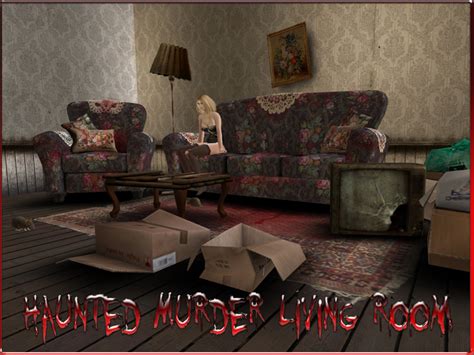 Second Life Marketplace - Boudoir Halloween-Haunted Murder Living Room