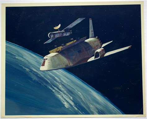 Previously Unseen Space Shuttle Concept Art | Spaceship art, Space art, Concept art