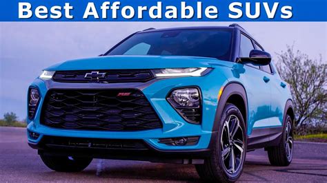 5 Most affordable SUVs for 2022 - YouTube