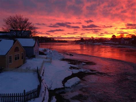 © Photo: Sunrise South End Before the Storm, Portsmouth | PortsmouthNH.com