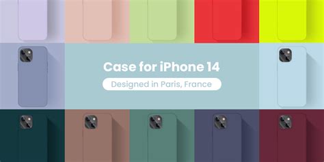 Designed in Paris silicone iPhone 14 cases with 2 screen/lens protectors now down at $13.50