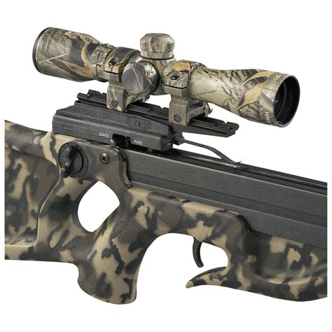 TruGlo® 4x32 Crossbow Scope, Woodland Camo Finish - 135114, Crossbow Accessories at Sportsman's ...