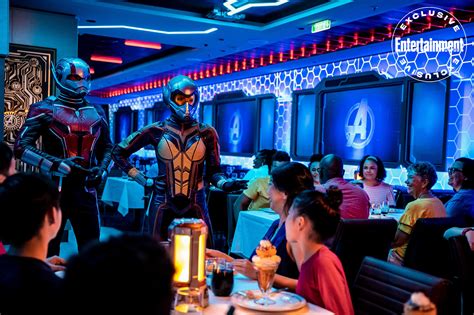 First Photos From Worlds of Marvel Restaurant and Star Wars: Hyperspace Lounge on Disney Wish ...