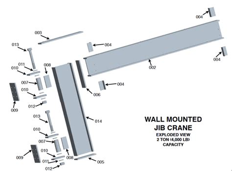 Wall Mounted Jib Crane Plans