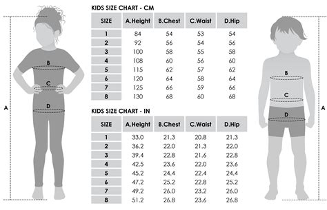 Womens Size Chart – Style Arc