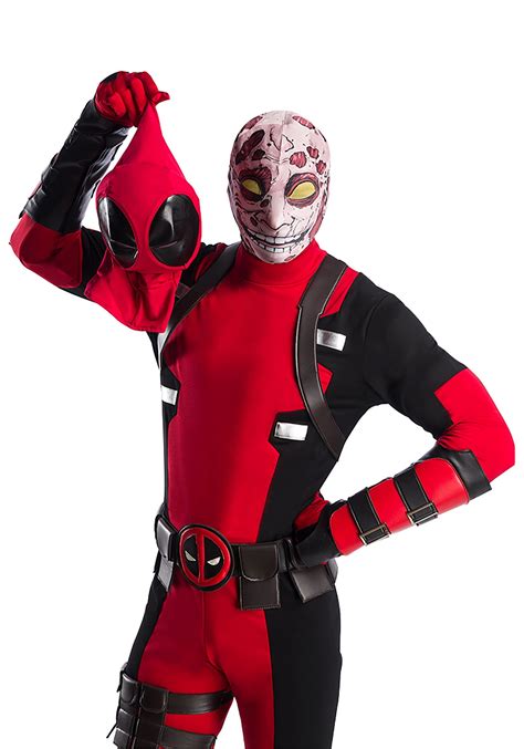 Charades - Premium Marvel Deadpool Plus Size Costume for Men 2X ...