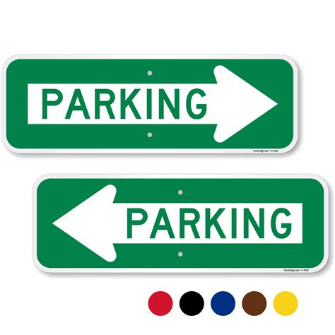 Parking Lot Signs - Over 500 Stock and Custom Designs