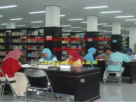 Perpustakaan digital universitas gunadarma