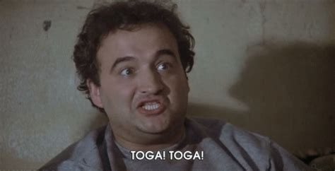 Toga GIF - AnimalHouse Comedy JohnBelushi - Discover & Share GIFs