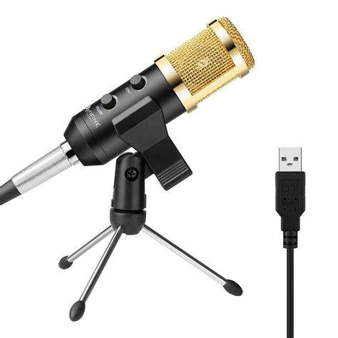 Fifine USB Microphone, Plug & Play Condenser Microphone For PC/Computer ...