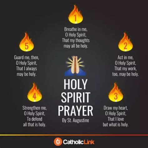 Prayer To The Holy Spirit By St. Augustine | Catholic-Link