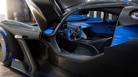 Bugatti Bolide Hypercar Interior Carbon | Billionaire Toys