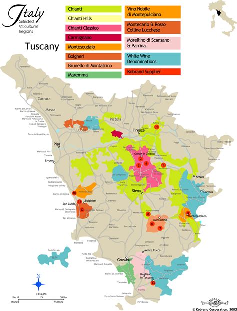 Map of tuscany probably the best map resources available on tuscany – Artofit