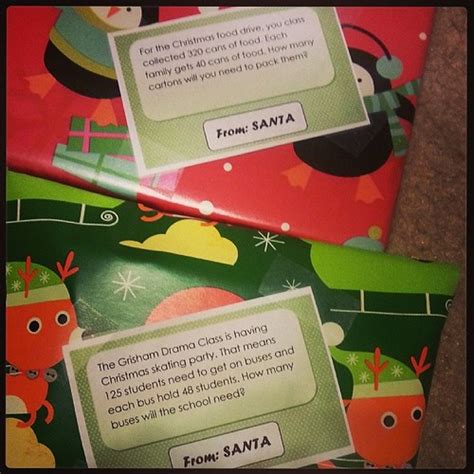 Santa did something very weird to the kid's gift name tags… | Flickr