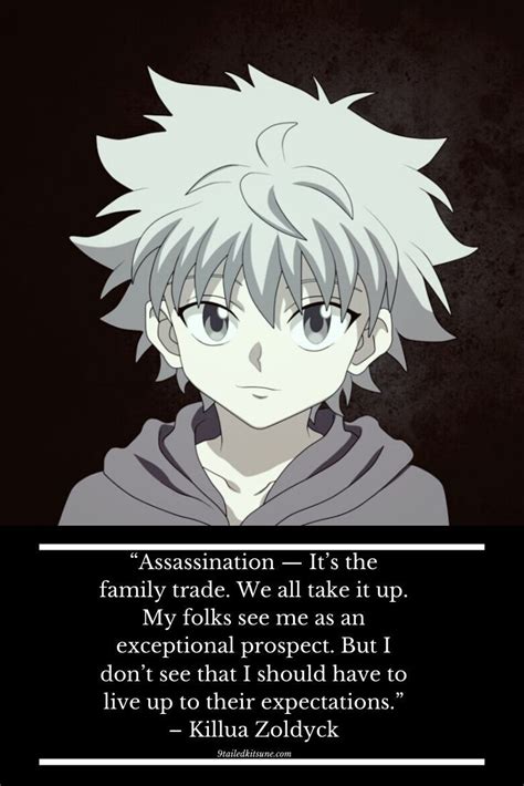 Killua Zoldyck Quotes - DaftSex HD