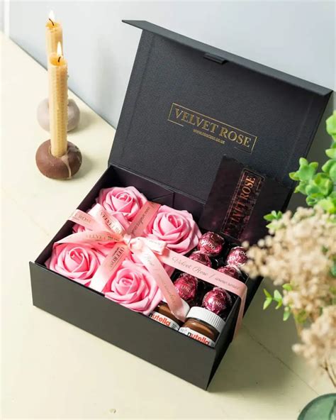 Nuts About Chocolate Small Gift Box - Roses & Chocolate Gift Box