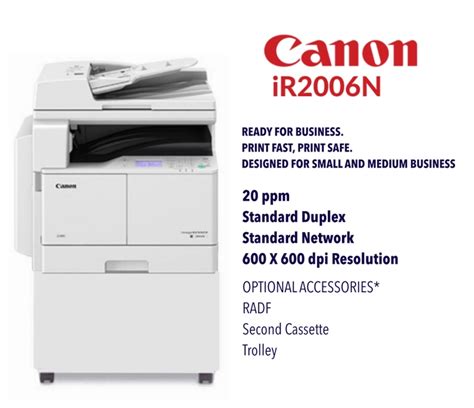 Canon IR2006N - IMAGE BUSINESS MACHINES