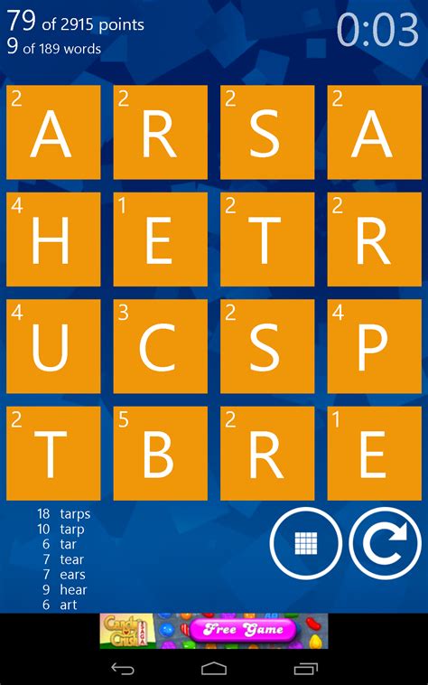 [New Game] Microsoft Releases Wordament Online Word Puzzle Game On Android