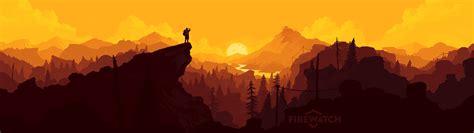 🔥 Free Download Firewatch For Mac Hueputalo Minimalist Desktop by @stevenwells | WallpaperSafari