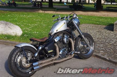 honda shadow vt1100 aero bobber - bikerMetric