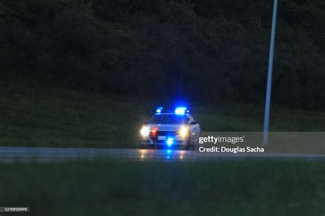 Illuminated Police Car Lights And Sirens High-Res Stock Photo - Getty Images