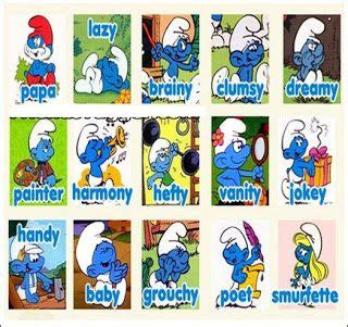 Smurfs Characters Names