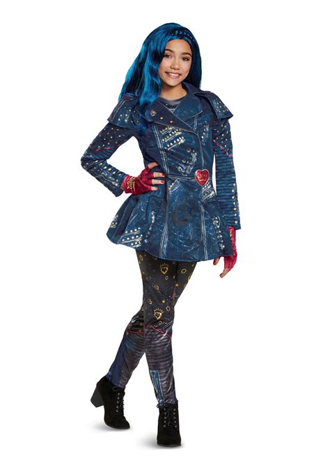 Girls Evie Deluxe Costume from Descendants 2