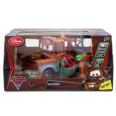 NIB Disney Pixar Cars 2 Transforming Mater Remote Control Vehicle | eBay