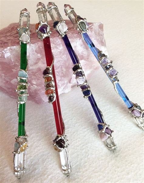 Double Terminated Crystal Wands for Healing — Su - The Spiritual Artist ...